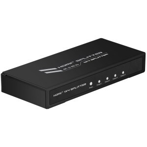 Main product image for HDMI 2.0 Premium 4K 60 Hz 1-Input 4-Output HDCP 2.2 Amplified Splitter180-1112